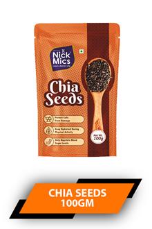 Nickmics Chia Seeds 100gm